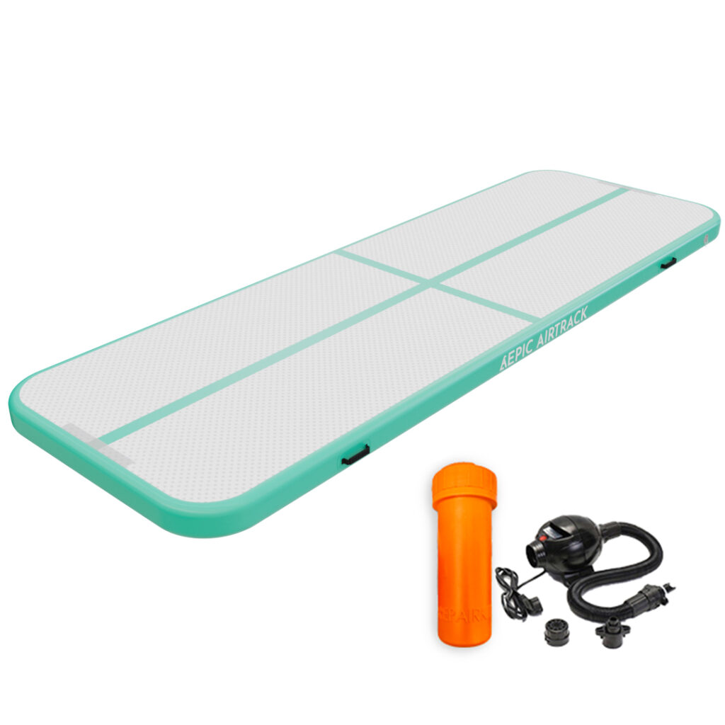 Epic AirTrack Matte 10cm Mint mit Luftpumpe